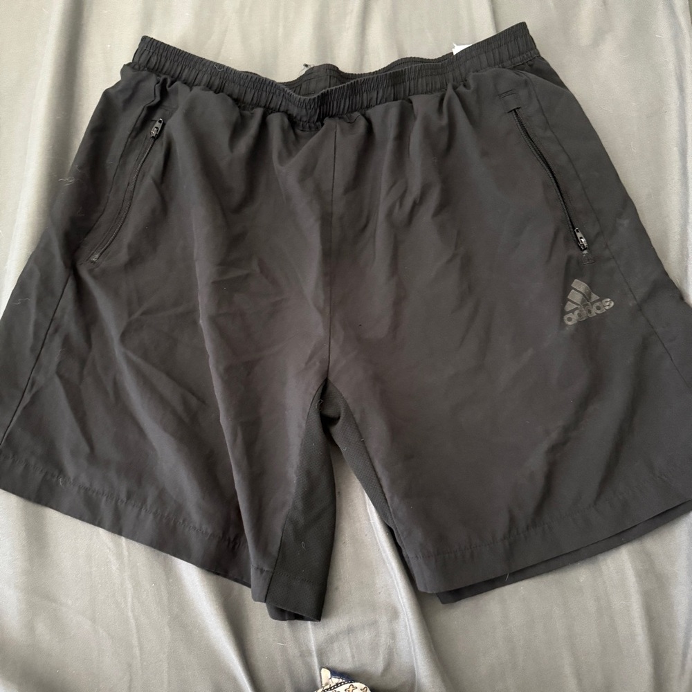 Adidas Men's Aeroready Athletic Black Shorts